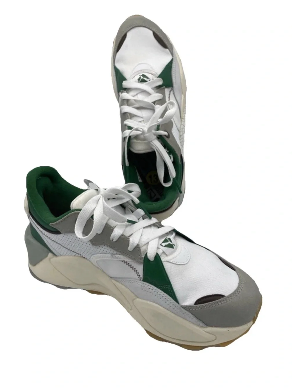 NEW Puma RS-X “Ain’t Broke” Sneakers Green~Gray 392476-01 Men’s US13/UK12/EUR47